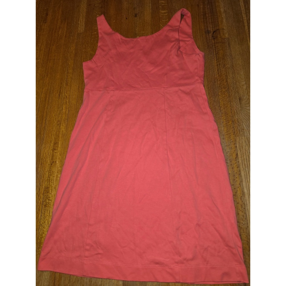 New York & Company Coral Pink V-Neck Sleeveless Sheath Dress Size S - Picture 10 of 10